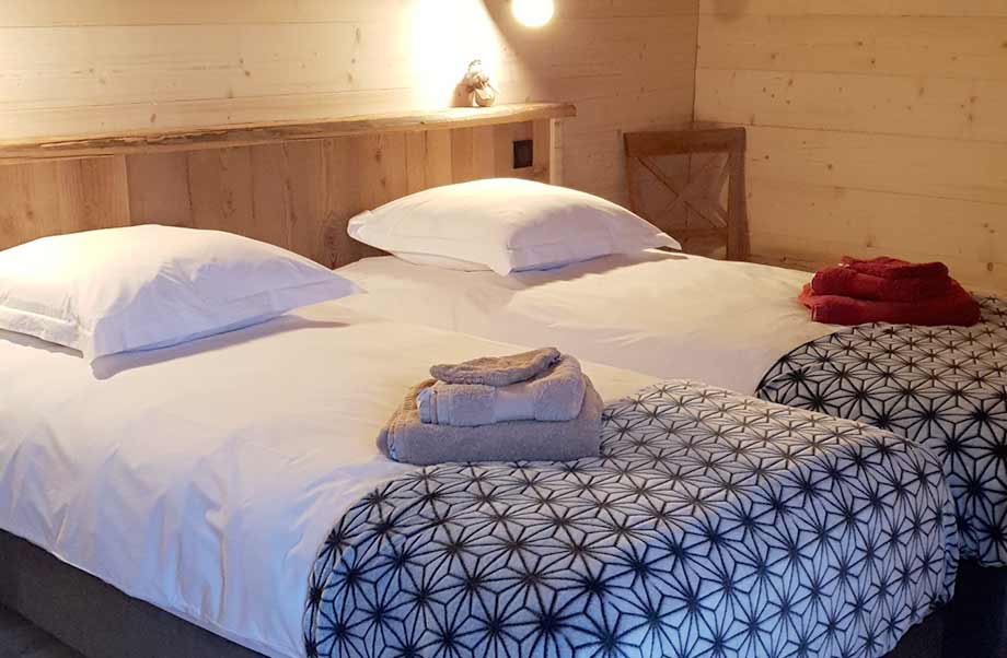 Chambre Marmotte | Location Chalet Etoile D'or - Gerardmer Vosges - Séjour Haut de gamme Luxe